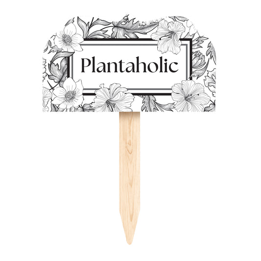 Plantaholic Decorative Shaped Garden Stake