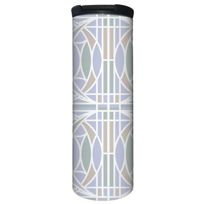 Highland Home Blossom Design by Frank Lloyd Wright on 17 Ounce Double Wall Insulated Stainless Steel Tumbler Manufactured in the USA