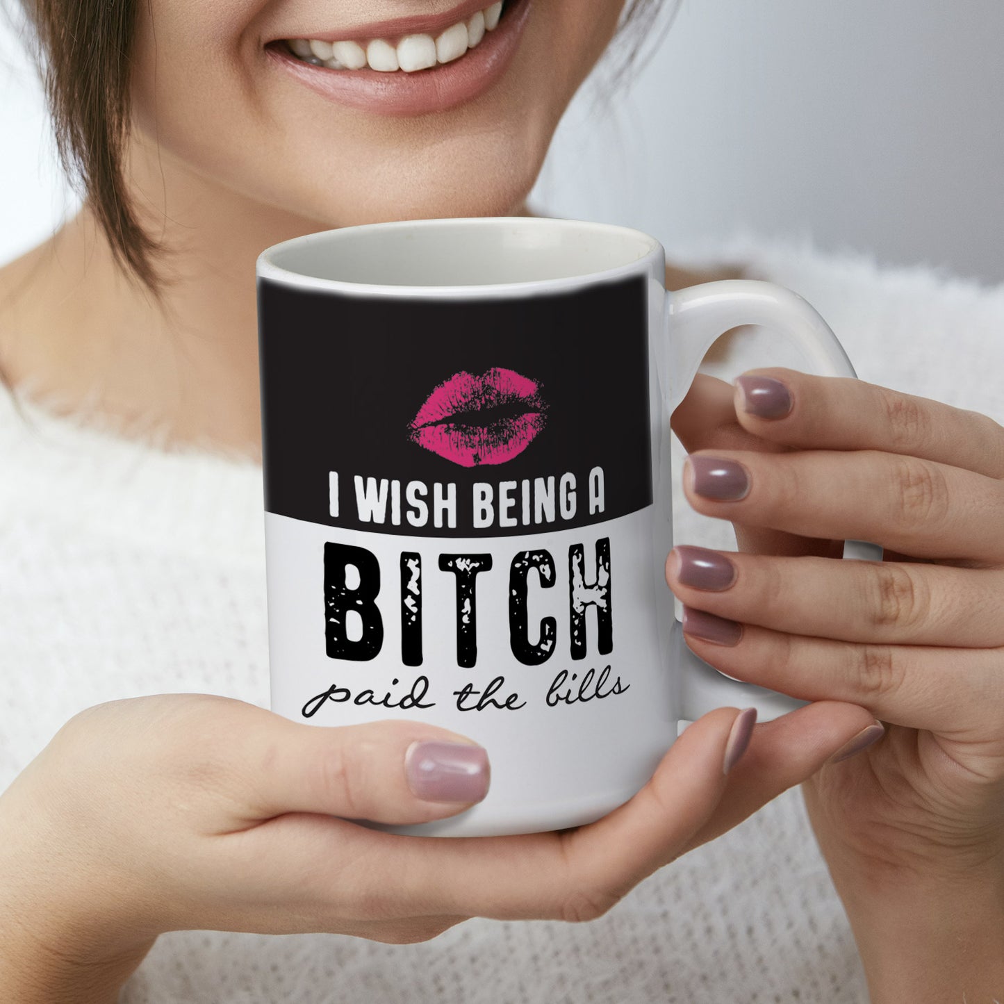 Paid The Bills 15 oz. Ceramic Mug Manufactured in the USA