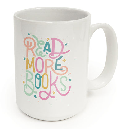 Highland Home Book Nerd 15 oz. Ceramic Mug Manufactured in the USA