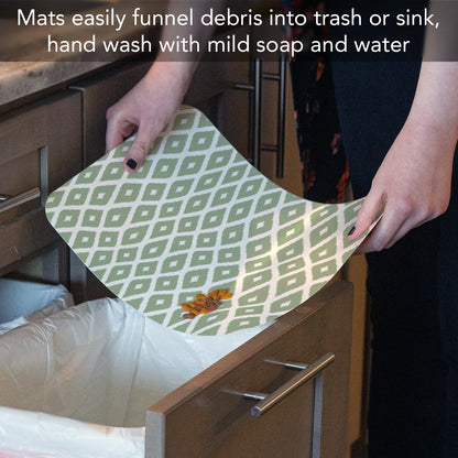 Ogee Easy Care Waterproof Pet Feeding Mat 17.13” x 11.25” Made in the USA