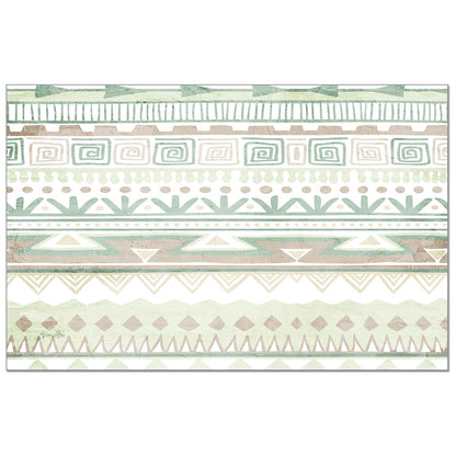 CounterArt Southwest Watercolor 24 Premium Paper Placemats Made in The USA 17" x 11"