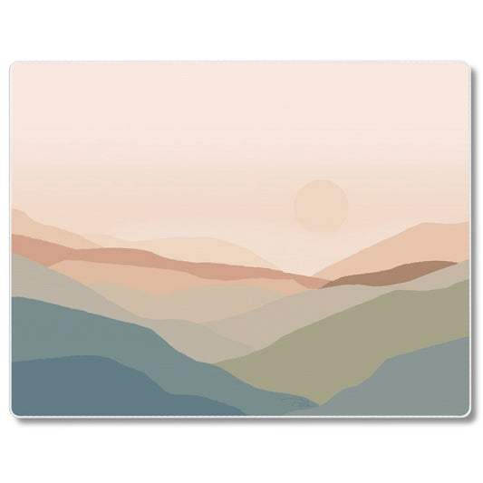 CounterArt Mountain Spice 3mm Tempered Glass Cutting Board 10” x 8” Manufactured in the USA