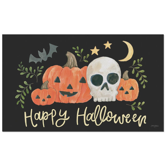 Counterart Spooky Season Indoor/Outdoor Entryway Floor Mat Manufactured in the USA 29.5" by 17.75"