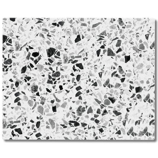 CounterArt Terrazzo 3mm Tempered Glass Cutting Board 15” x 12” Manufactured in the USA