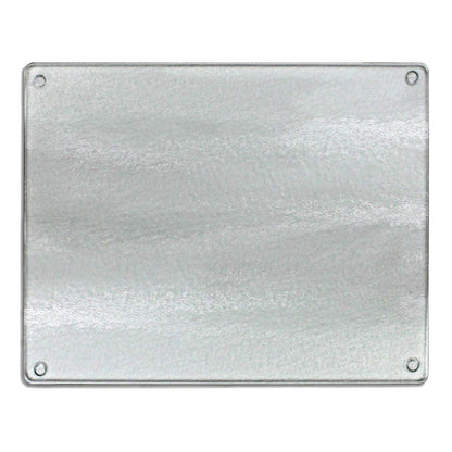 CounterArt Lightly Frosted 3mm Tempered Glass Cutting Board 15” x 12” Manufactured in the USA