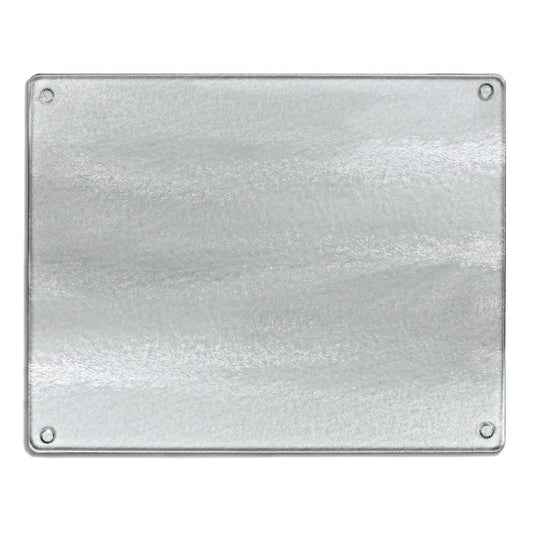 CounterArt Lightly Frosted 3mm Tempered Glass Cutting Board 15” x 12” Manufactured in the USA
