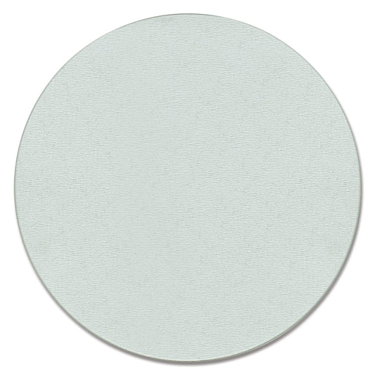 CounterArt TransparentTextured 4mm Round Tempered Glass Cutting Board 16" Round Manufactured in the USA Food Preparation Board, Cake Plate, Pizza Stand