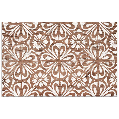 CounterArt Modern Farmhouse 24 Premium Paper Placemats in Resealable Poly-Bag Made in The USA 17" x 11"