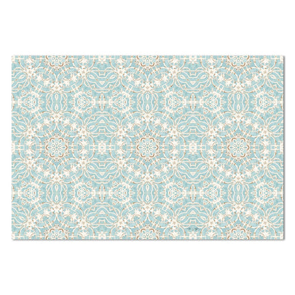 Highland Home Elegance Deco-Floormat, Decorative Mat, Designer Rug, Waterproof, Low Profile, Eco-Friendly Non Slip, Made in The USA