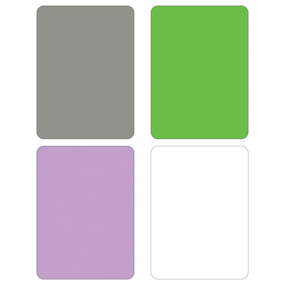 Cut N’ Funnel Mojito 4 Pack Thick Multicolor Plastic Cutting Board Mats Made in the USA BPA & PVC Free Plastic Mat Measures 10” x 8”
