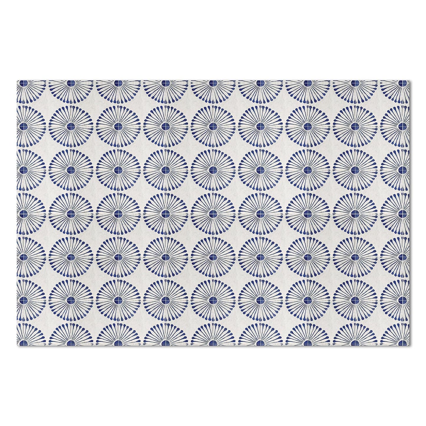 Highland Home Sun Tiles Deco-Floormat, Decorative Mat, Designer Rug, Waterproof, Low Profile, Eco-Friendly Non Slip, Made in The USA