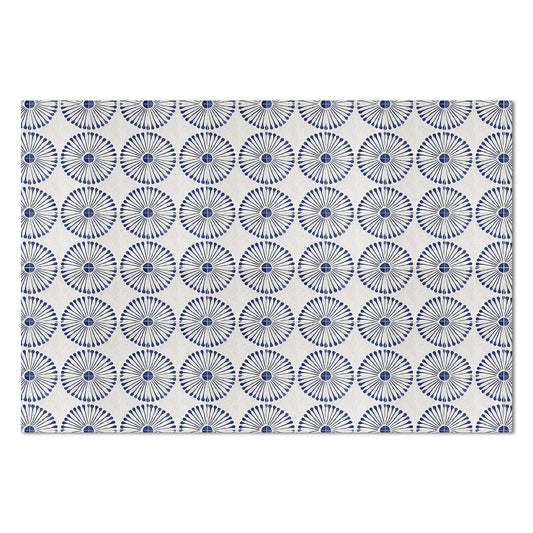 Highland Home Sun Tiles Deco-Floormat, Decorative Mat, Designer Rug, Waterproof, Low Profile, Eco-Friendly Non Slip, Made in The USA