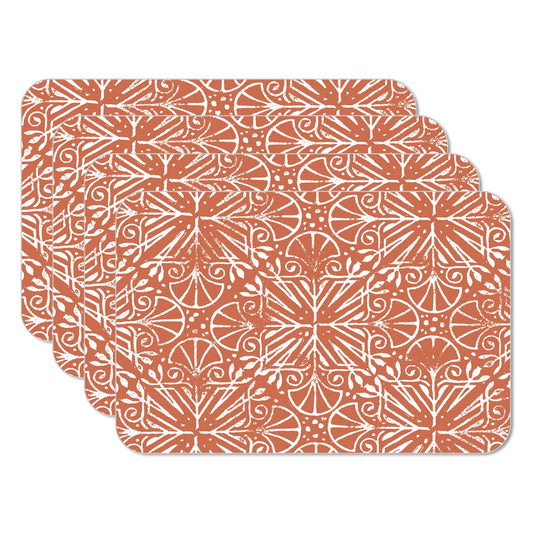 CounterArt Mohave 4 Pack Reversible Easy Care Flexible Placemats Made in the USA