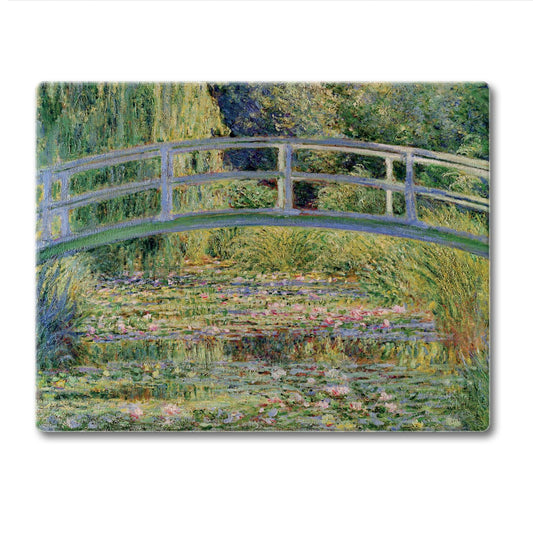 CounterArt Footbridge 3mm Tempered Glass Cutting Board 10” x 8” Manufactured in the USA