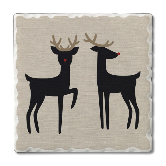 Thirstystone Shiny Nose Single Tumbled Tile Coaster Manufactured in The USA Decorative, Stylish, Craft Your Own Collection