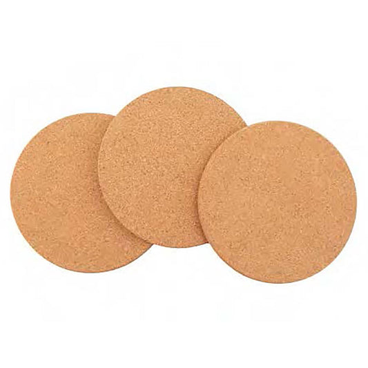 Thirstystone Cork 3 Pack Trivet, Tan, Brown