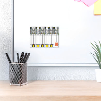 Frank Lloyd Wright's Tree of Life Decorative Magnet Manufactured in the USA 3.5” x 2.5”