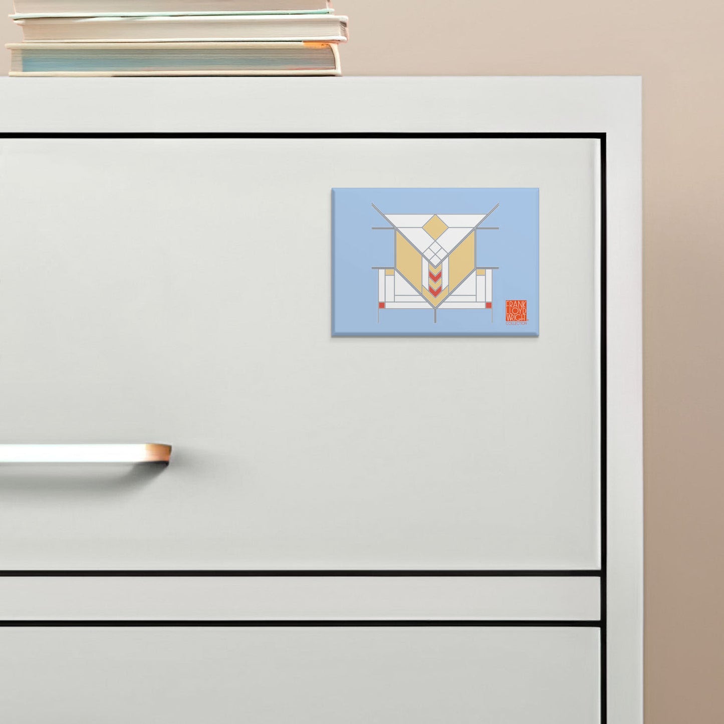 Frank Lloyd Wright's Lake Geneva Architectural Magnet Manufactured in the USA 3.5” x 2.5”