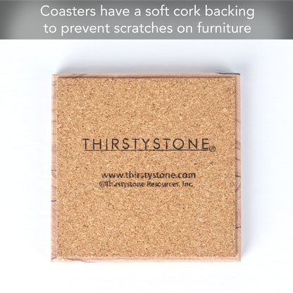 Natural Sandstone - Set of 4 Coasters