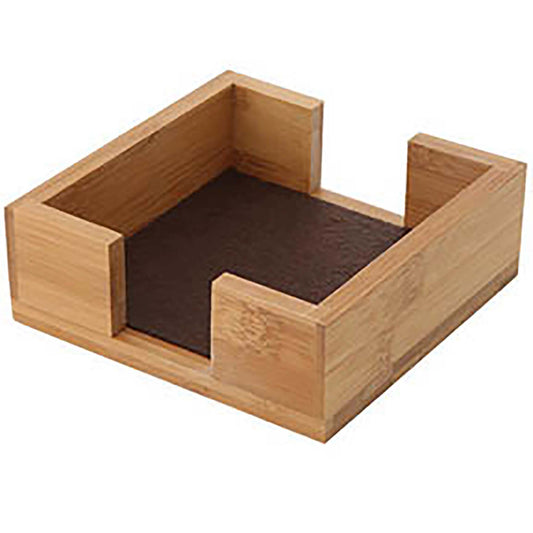 CounterArt AM Bamboo Square Coaster Holder