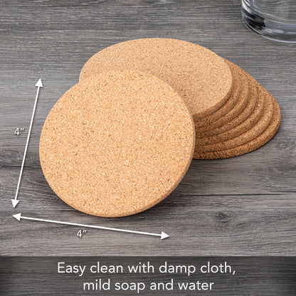 Thirstystone Coasters - Cork Set of 8