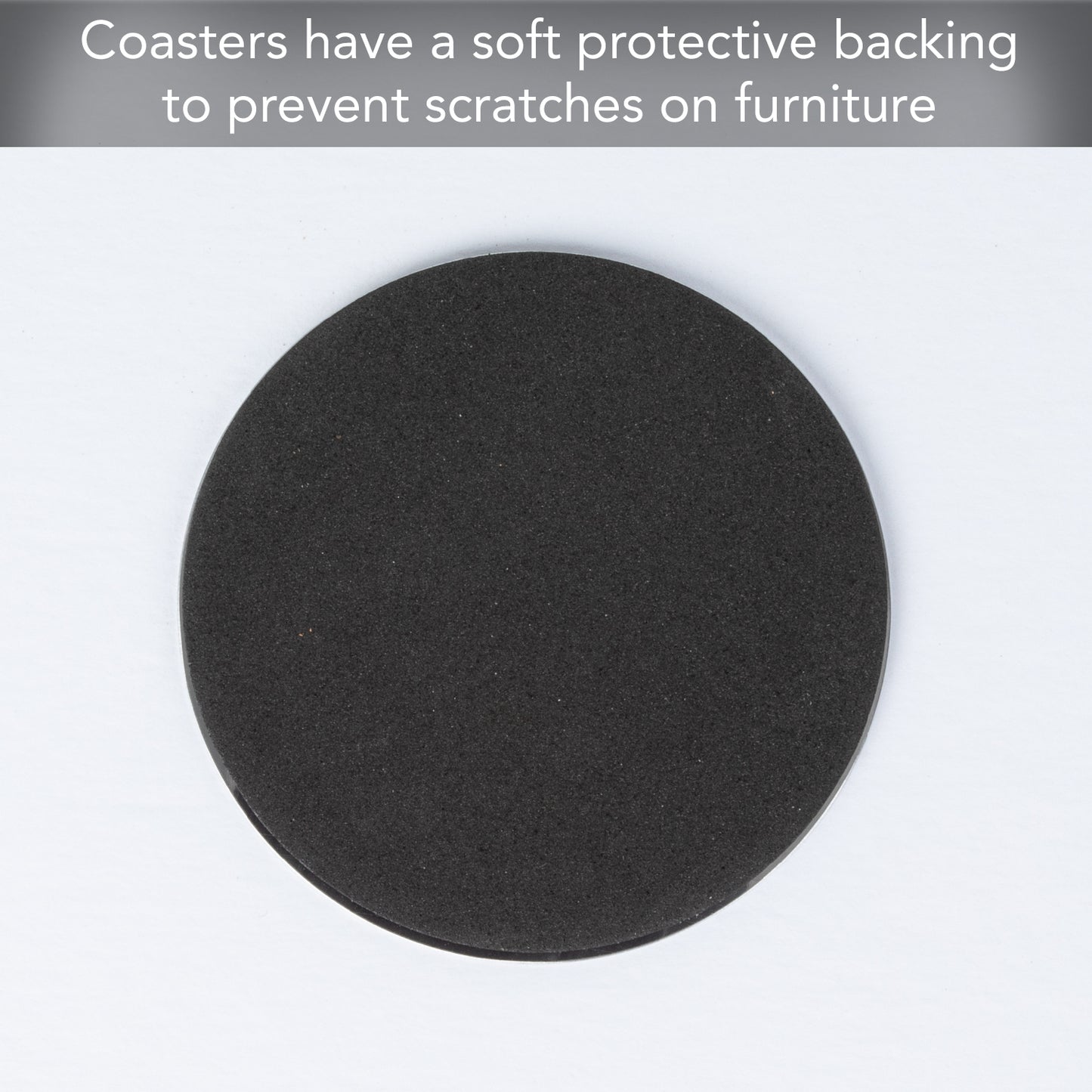 Thirstystone 6-Pack Stainless Steel Coasters in Stainless Steel Holder Attractive Heavy Duty Coasters That Easily Wipe Clean