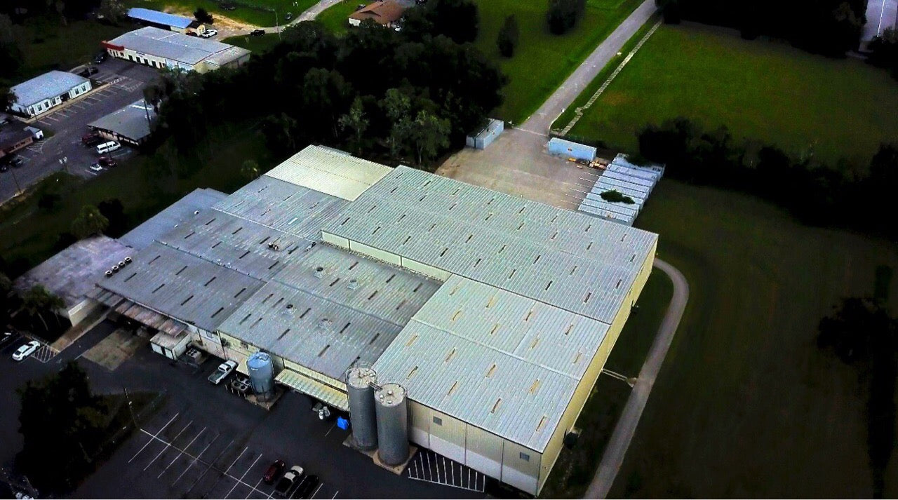 Archival photo of the facility