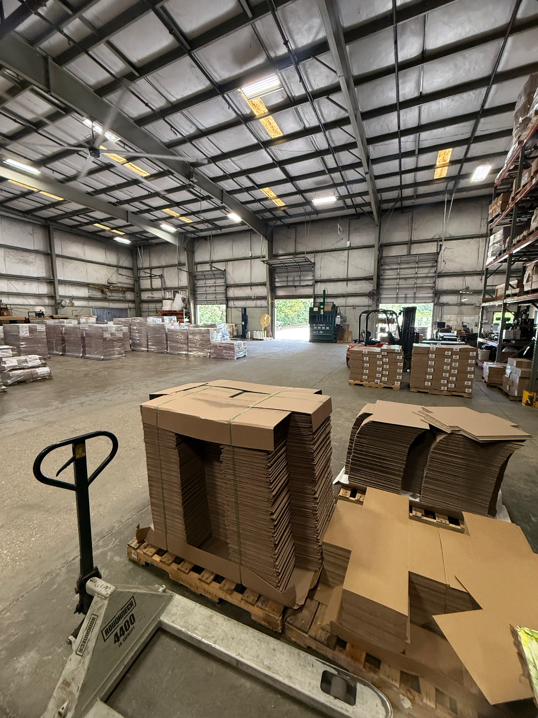 Loading bay exterior