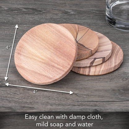 Cinnabar - Set of 4 Coasters