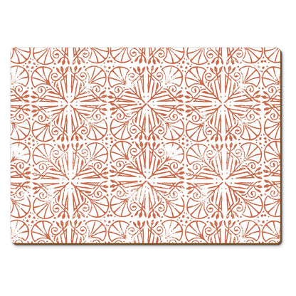 CounterArt Mohave Light Premium Decorative Hardboard Tabletop Placemats 4-Pack Manufactured in The USA Heat Tolerant and Easily Wipes Clean