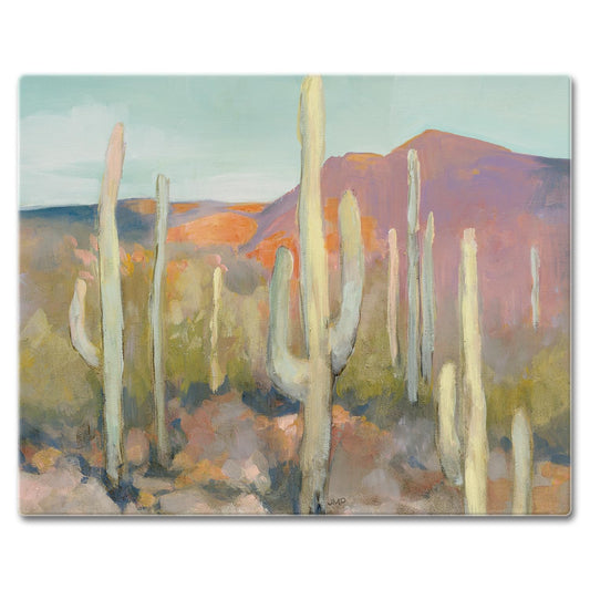 CounterArt High Desert 3mm Tempered Glass Cutting Board 15" x 12" Manufactured in the USA