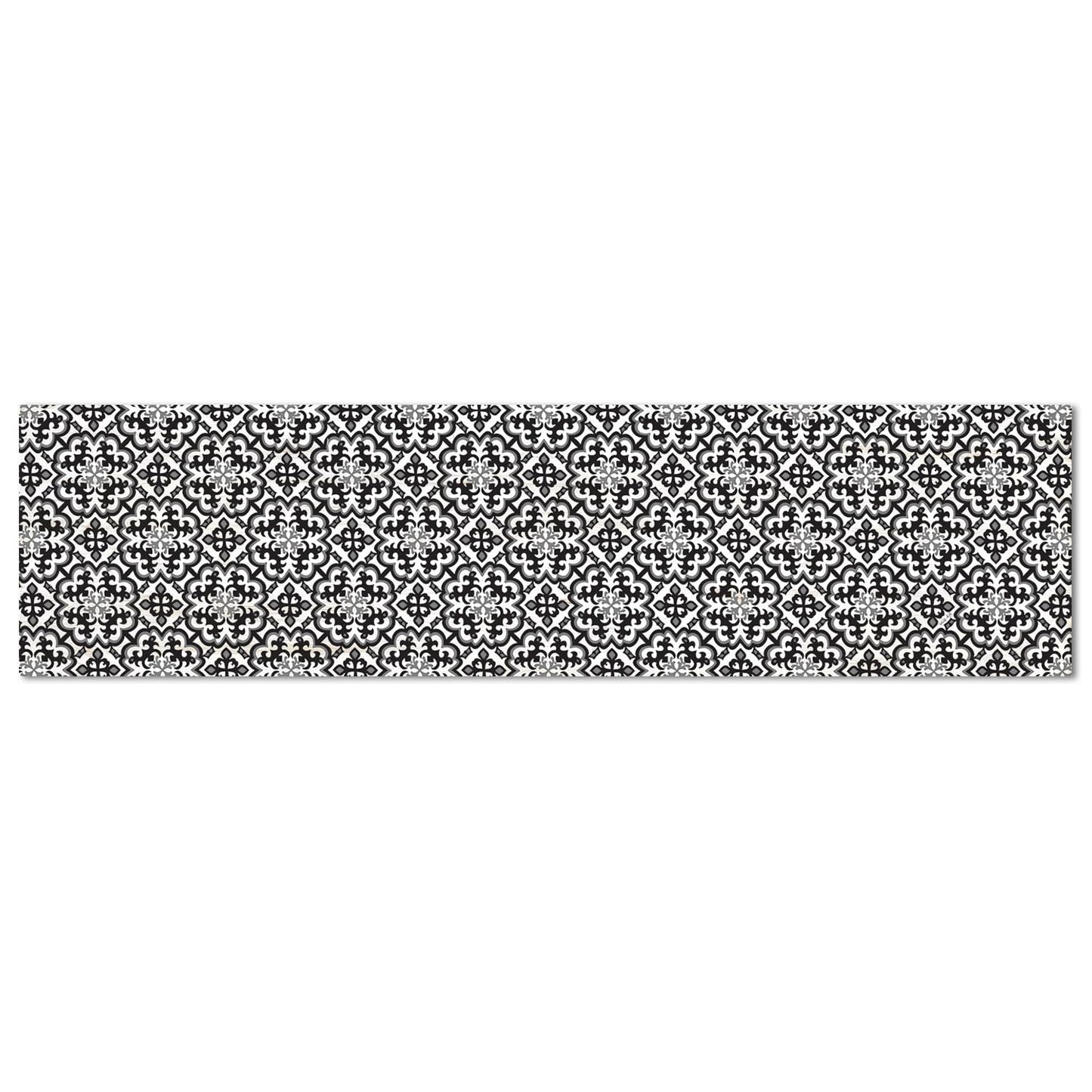 Highland Home Farm Chic Design Deco-Floormat, Decorative Mat, Designer Rug, Waterproof, Low Profile, Eco-Friendly Non Slip, Made in The USA