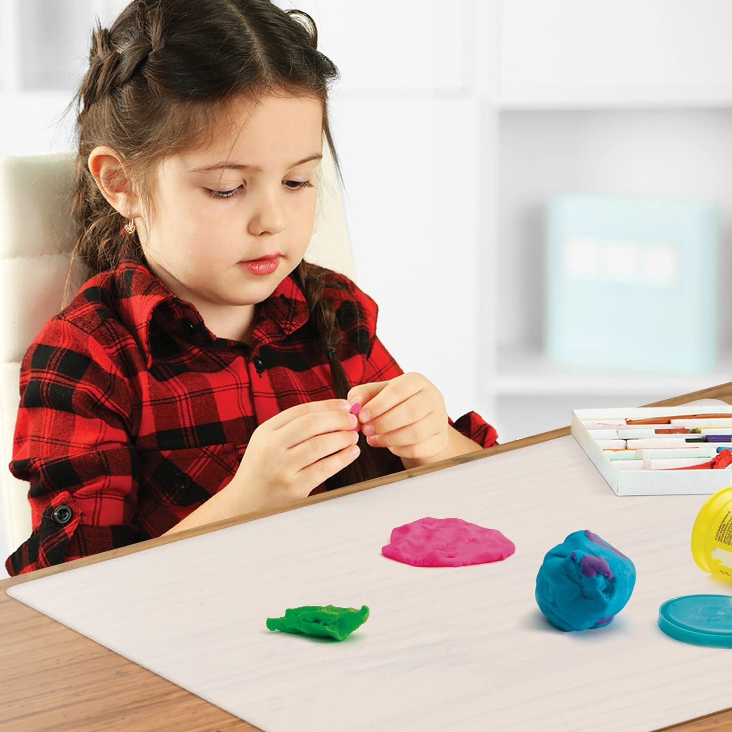 Cut N' Funnel Large Premium Protect It and Craft Mat 24" by 18" Made in the USA Non-slip Flexible Plastic