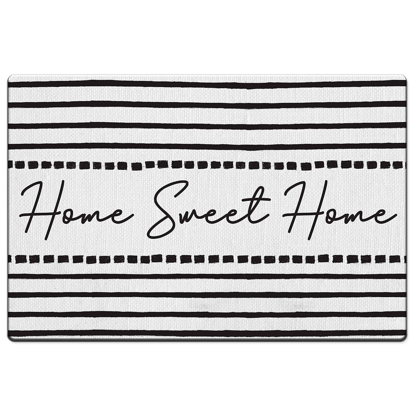 Highland Home Sweet Home 30” x 20” Decorative Vinyl Comfort Floor Mat Manufactured in The USA, Waterproof, Easy to Clean