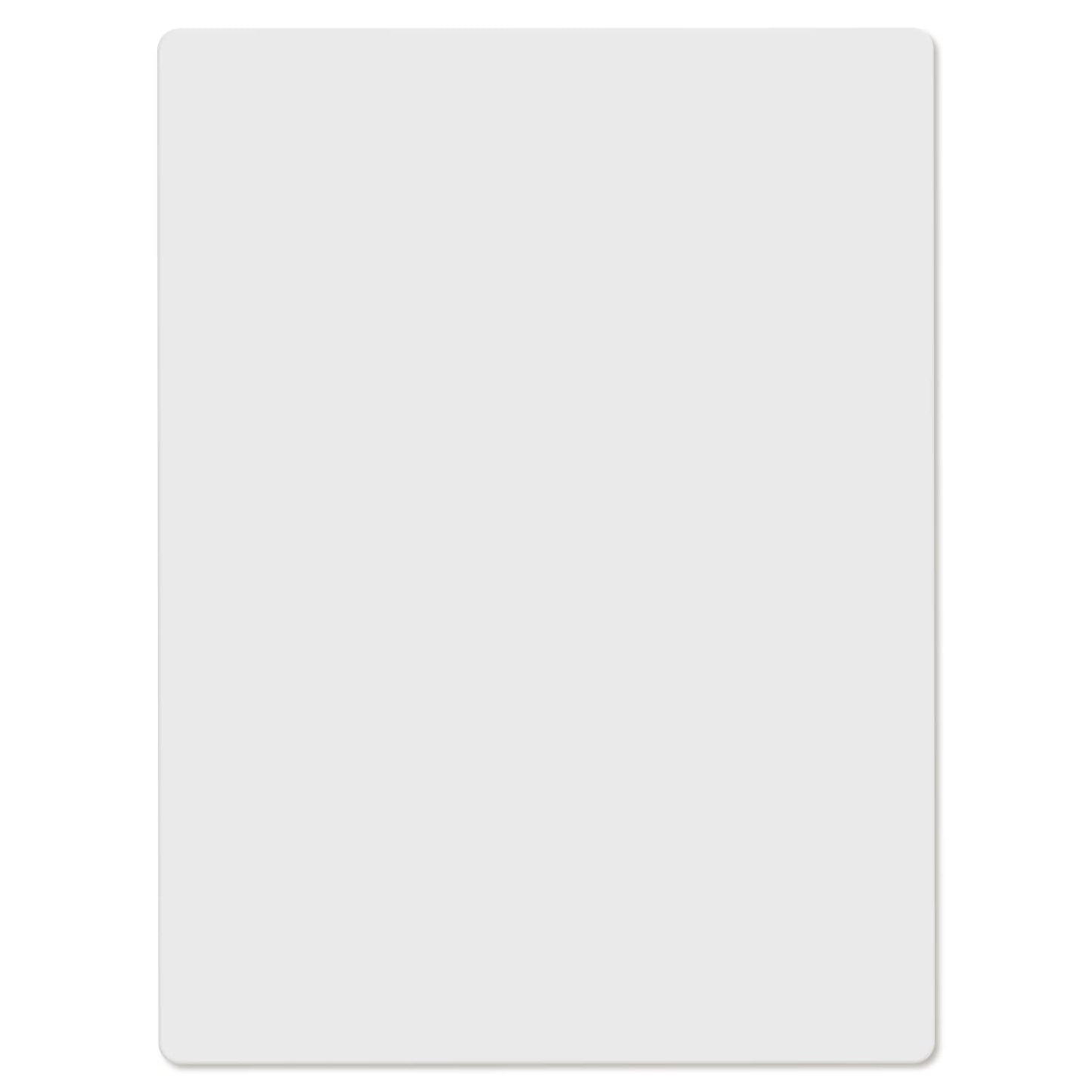 Cut N' Funnel Food Service Grade Heavy Gauge Flexible Plastic Cutting Board Mat 1 Pack 24" x 18" Made in the USA BPA Free Dishwasher Safe