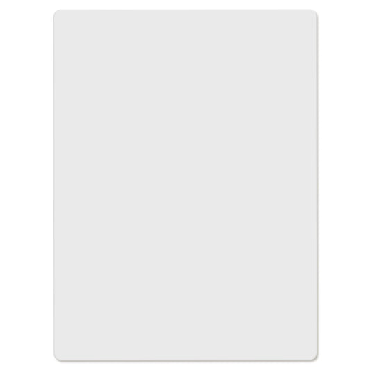 Cut N' Funnel Food Service Grade Heavy Gauge Flexible Plastic Cutting Board Mat 1 Pack 24" x 18" Made in the USA BPA Free Dishwasher Safe