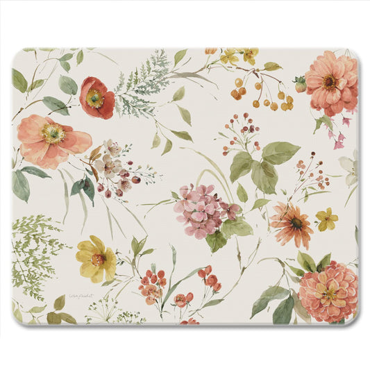 CounterArt Blessed by Nature 3mm Tempered Glass Cutting Board 10" x 8" Manufactured in the USA