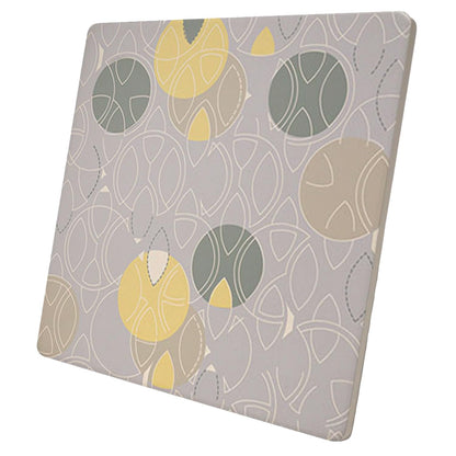 Frank Lloyd Wright's Taliesin Line I Design on 8" Square Stone Trivet Manufactured in The USA Heat Tolerant Easily Wipes Clean