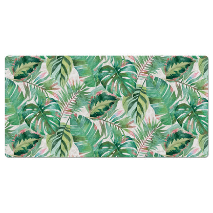 CounterArt Jungle Large Waterproof Desk Protector 32” x 16” Made in The USA Desk Mat Office Mat Large Mouse Pad