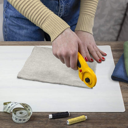 Cut N' Funnel Large Premium Protect It and Craft Mat 24" by 18" Made in the USA Non-slip Flexible Plastic
